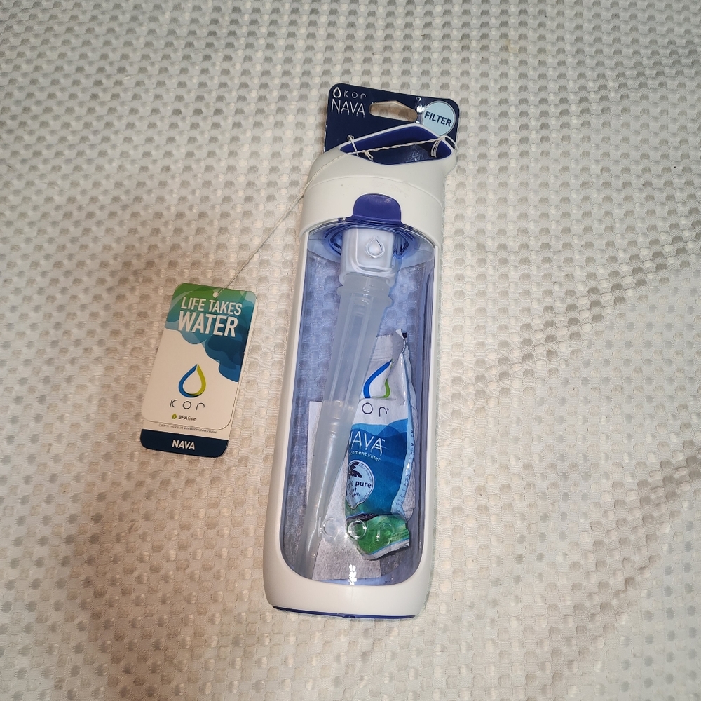NAVA NWT KOR BPA FREE 650ML FILTER BOTTLE